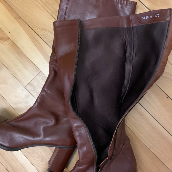 Monica Lucci leather boots - Picture 4 of 4